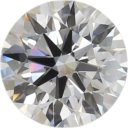 3.83 Carat E IF Round Lab Diamond