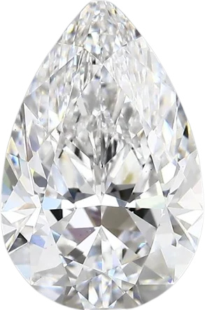 3.9 Carat E vs1 Pear Lab Diamond