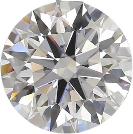 4.02 Carat D VVS2 Round Lab Diamond