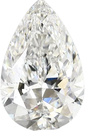 4.06 Carat E vvs2 Pear Lab Diamond