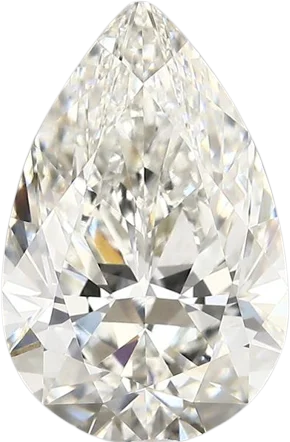 4.07 Carat F vvs2 Pear Lab Diamond