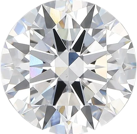 4.07 Carat E vs1 Round Lab Diamond