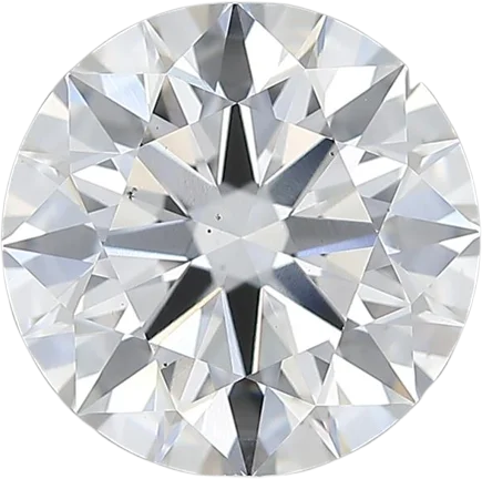 4.07 Carat F VS2 Round Lab Diamond