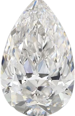 4.13 Carat E vs1 Pear Lab Diamond