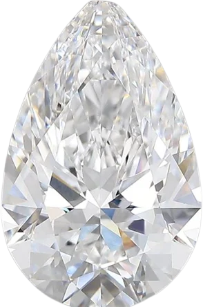 4.14 Carat D vvs2 Pear Lab Diamond