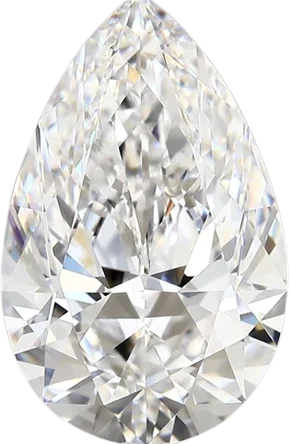 4.14 Carat D vvs2 Pear Lab Diamond