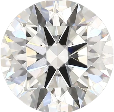 4.14 Carat F vvs2 Round Lab Diamond