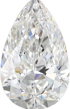 4.16 Carat F vvs2 Pear Lab Diamond