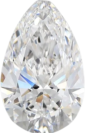 4.21 Carat D vvs2 Pear Lab Diamond