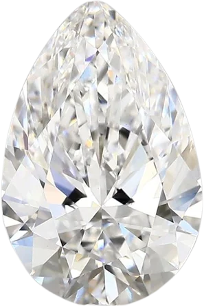 4.21 Carat E vs1 Pear Lab Diamond