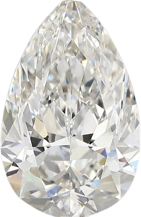 4.23 Carat F vvs2 Pear Lab Diamond