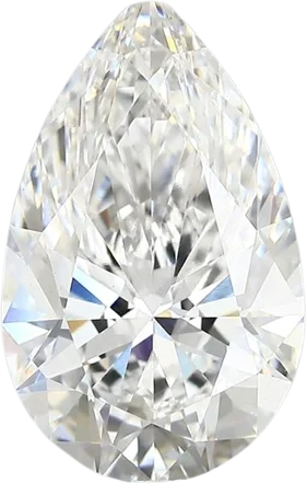 4.26 Carat E vs1 Pear Lab Diamond