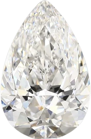 4.29 Carat E vs1 Pear Lab Diamond