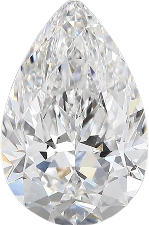 4.4 Carat D vvs2 Pear Lab Diamond