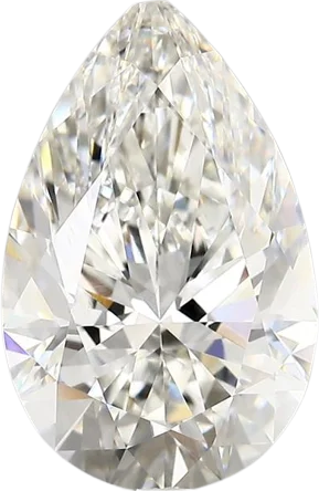 4.55 Carat F vs1 Pear Lab Diamond