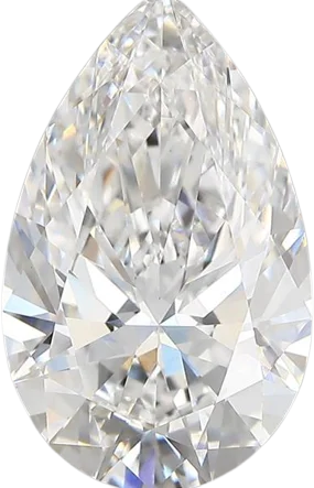 4.66 Carat E vvs2 Pear Lab Diamond