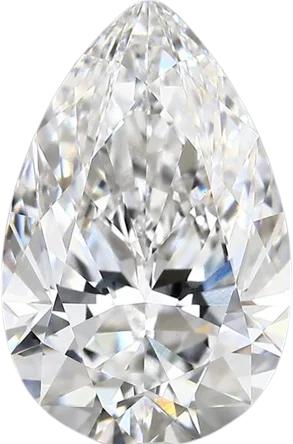 4.82 Carat E vvs2 Pear Lab Diamond