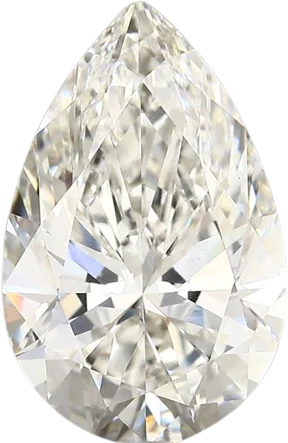 5.02 Carat G vs1 Pear Lab Diamond