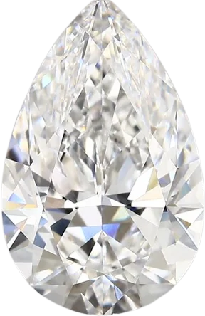 5.61 Carat D vs2 Pear Lab Diamond