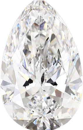 5.63 Carat D vs1 Pear Lab Diamond