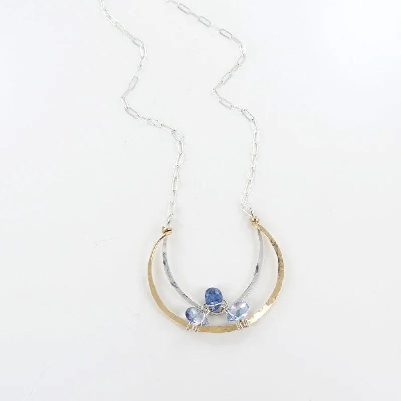 KYANNITE SPHERE NECKLACE