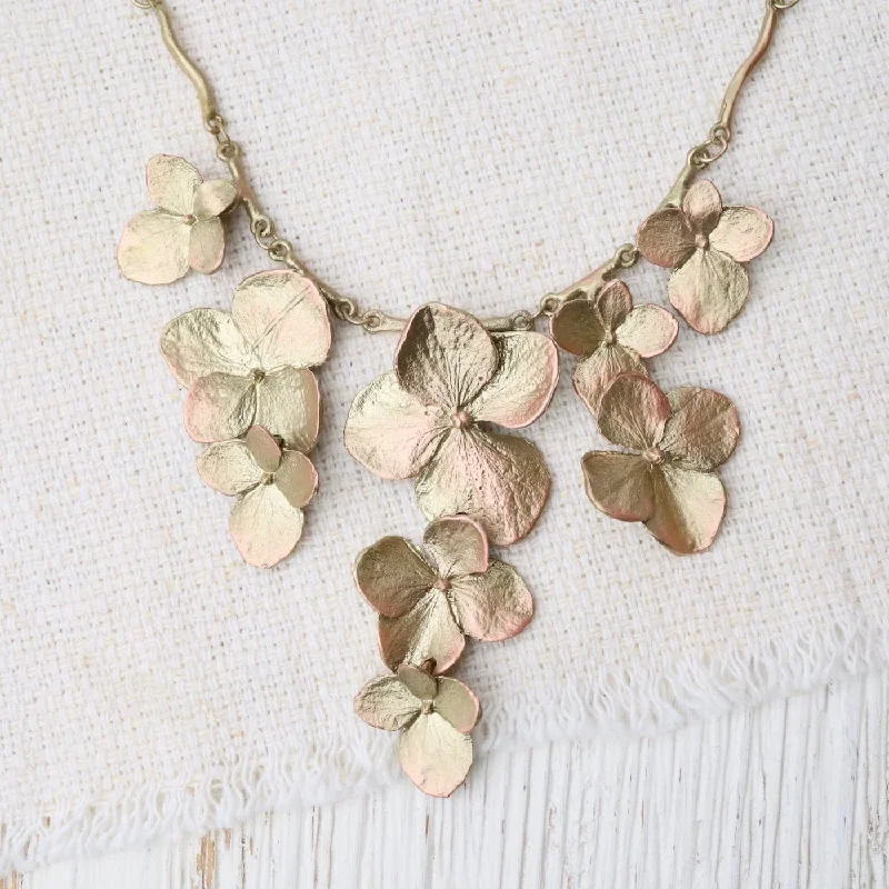 Hydrangea Necklace