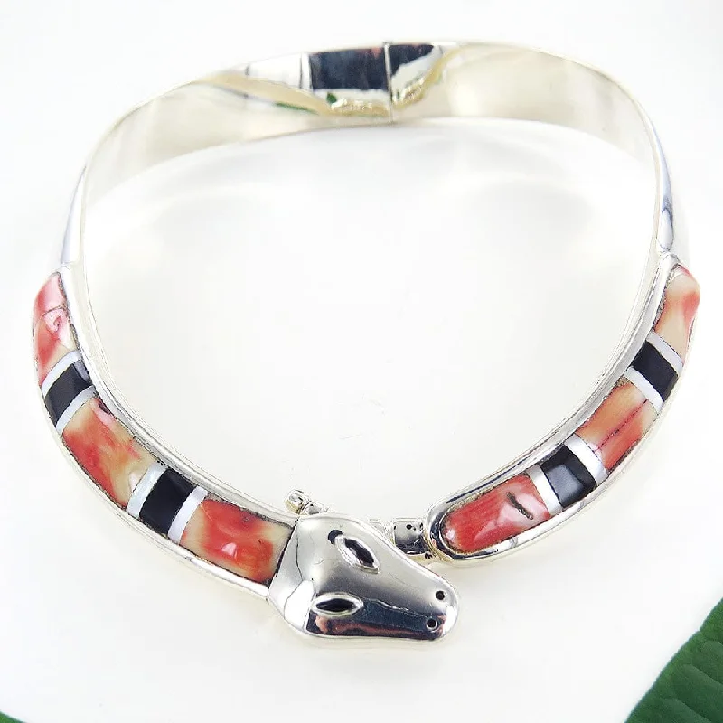 SNAKE COLLAR NECKLACE