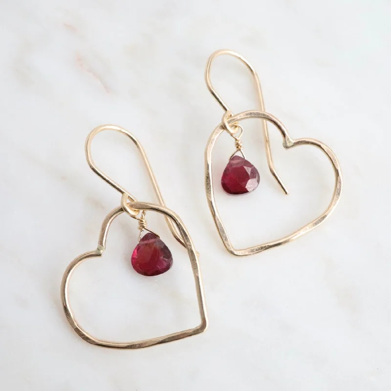 Heart of Gold Earrings