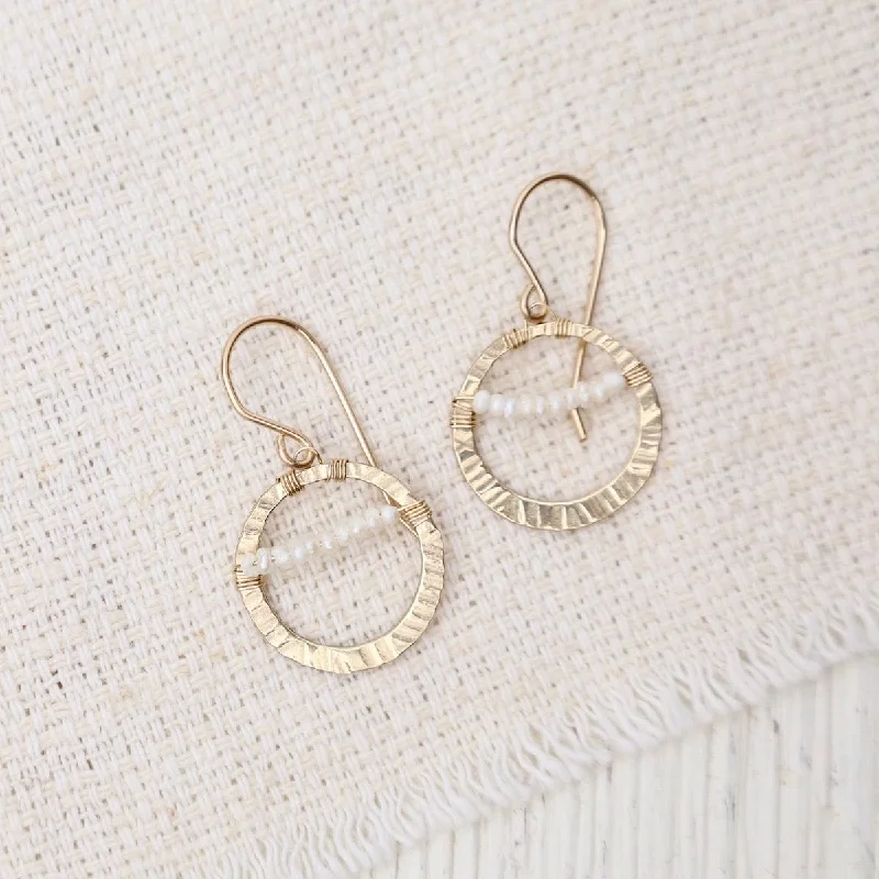 Solar Pearl Earrings