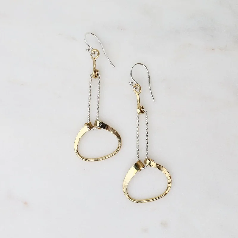 Sparkle Oval Earrings