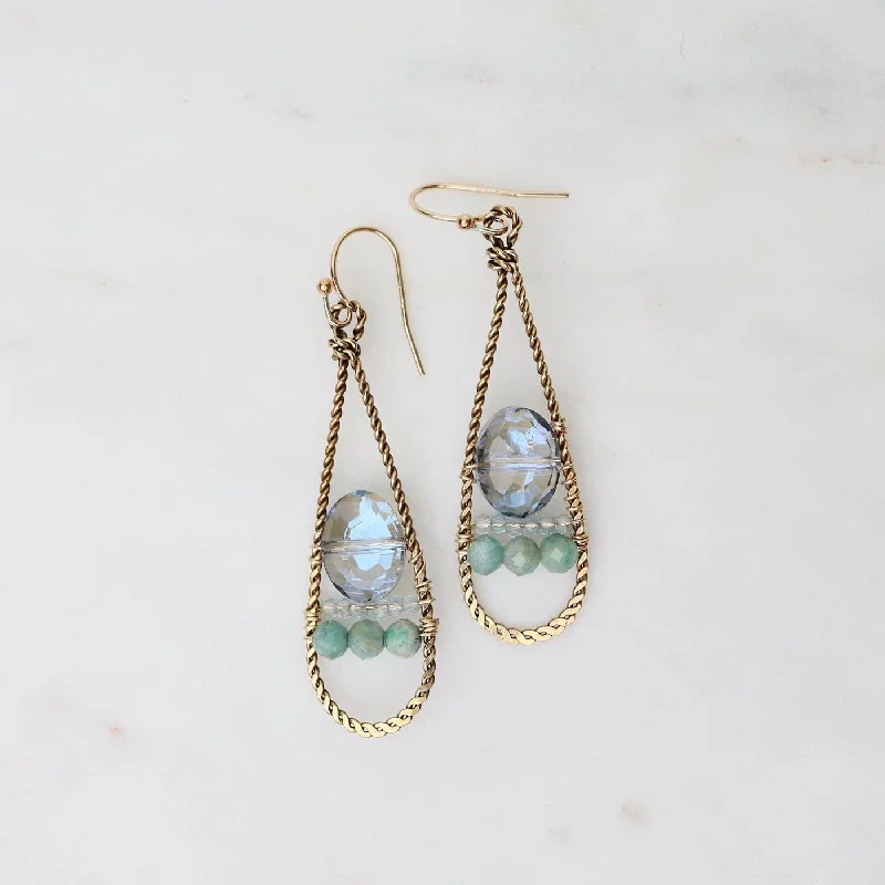 Golden Aurora Earrings