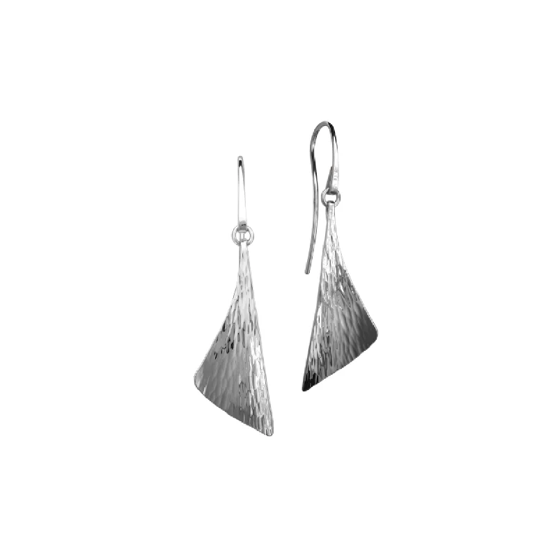 Sterling Silver Water Earrings