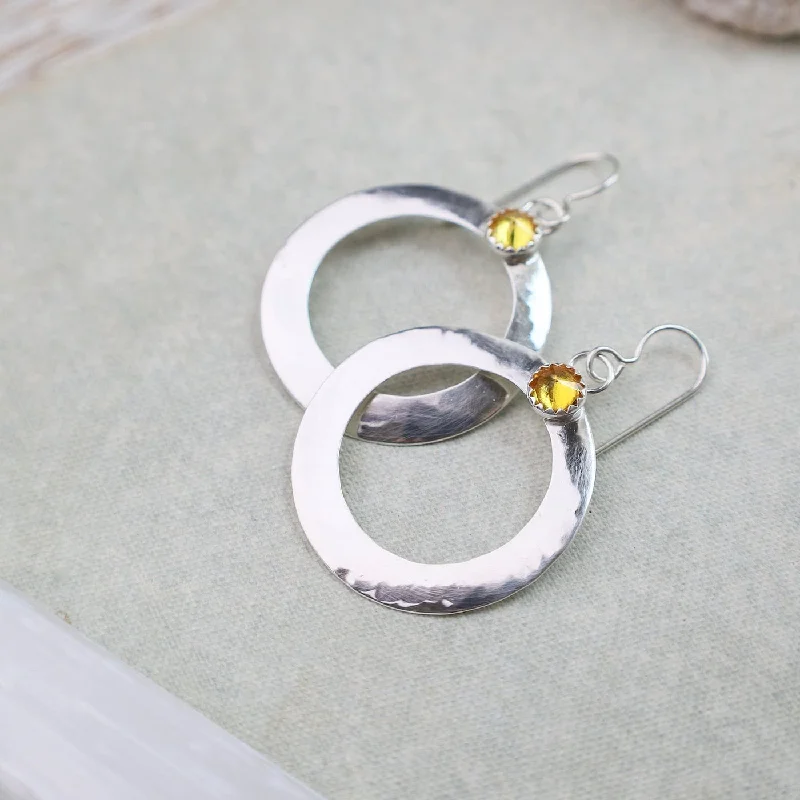 Citrine Sunrise Earrings