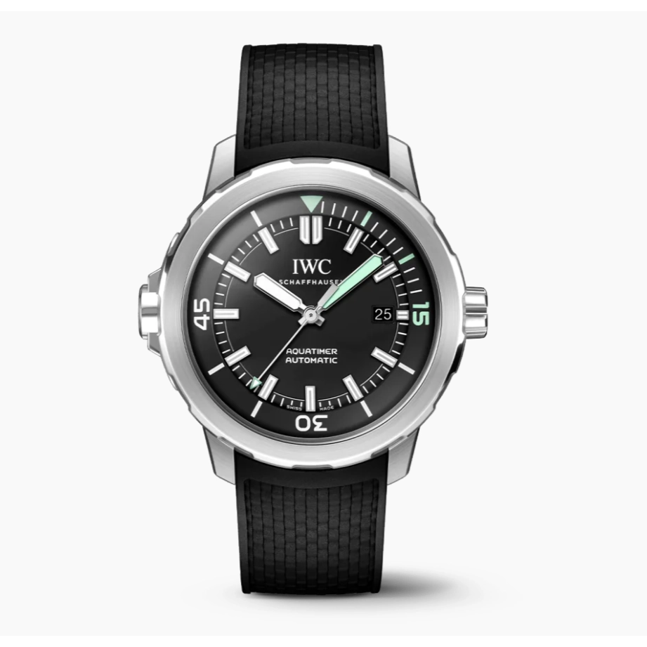 IWC Aquatimer Automatic Black Dial Rubber 42mm