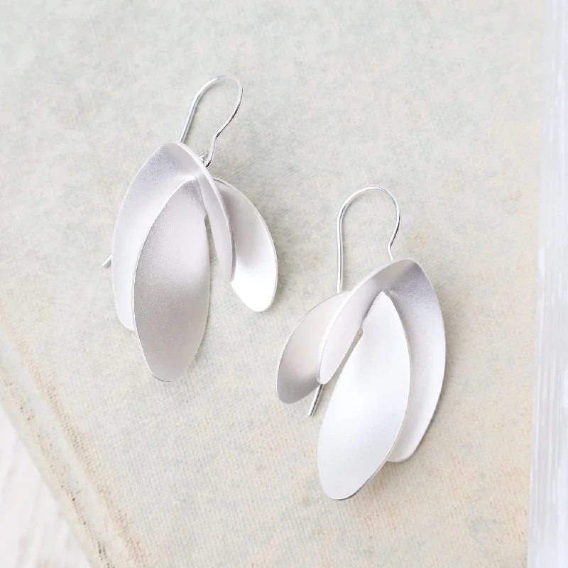 Maple Seed Wire Earring