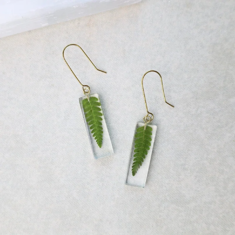 Botanical Fern Earrings