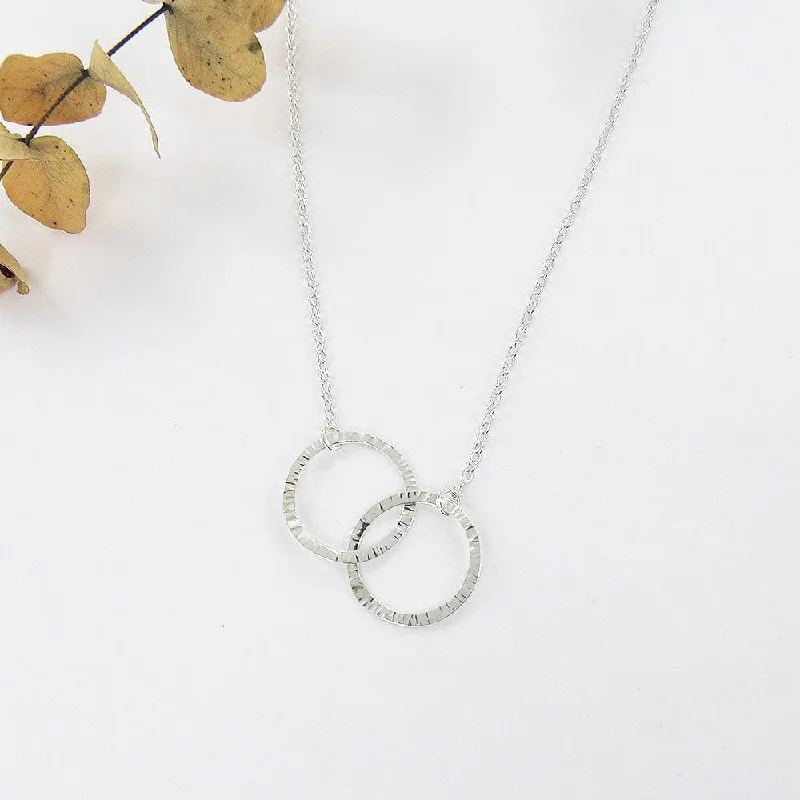 DOUBLE RING NECKLACE